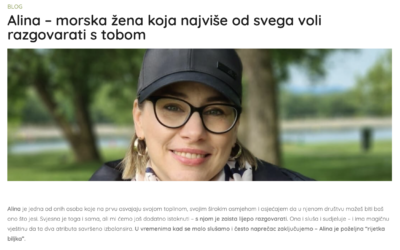 Alina – morska žena koja najviše od svega voli razgovarati s tobom
